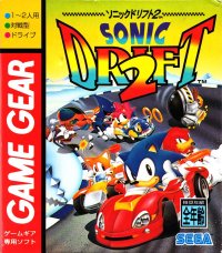 Sonic Drift 2 Sega Game Gear  box art